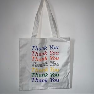 🔥NEW🔥 THANK YOU print tote bag